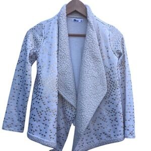 Epic Threads Girls Ivory Jacket Sz M Casual Style Everyday Wear Lightweight